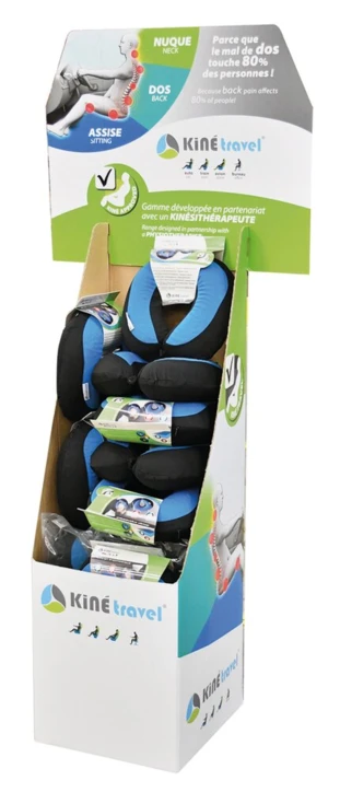 Cale nuque avec gel KINE TRAVEL