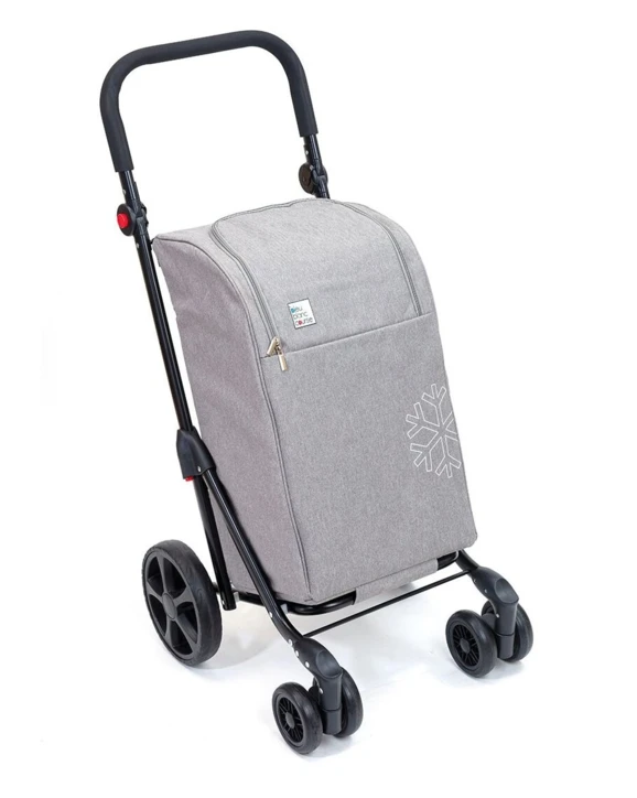 Chariot de courses isotherme quatroll over