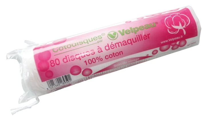 Disque à démaquiller COTODISQUES VELPEAU®