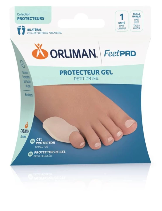 Protecteur gel petit orteil Orliman FeetPAD®