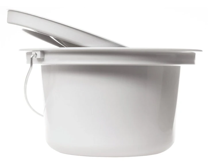 Seau hygiénique avec couvercle