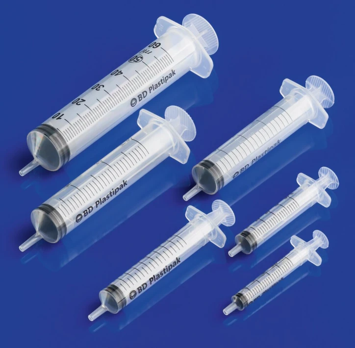 Seringue 3 pièces BD PLASTIPAK™ sans aiguille