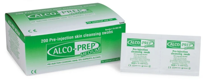Tampons d'alcool ALCO-PREP®