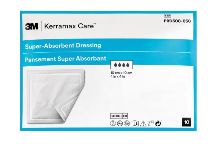 Pansement hydrocellulaire super absorbant KERRAMAX CARE™
