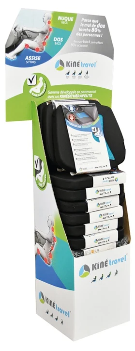 Coussin assise avec gel KINE TRAVEL