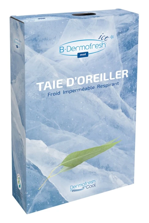 Taie d'oreiller thermorégulatrice