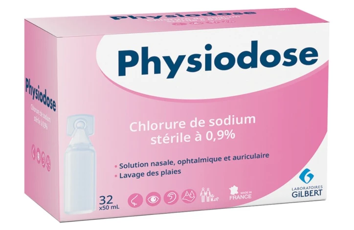 Sérum physiologique stérile