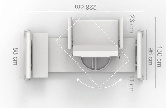 Lit rotatif ROTOBED® Free