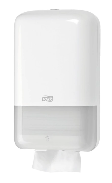 Distributeur de papier toilette feuille à feuille TORK®