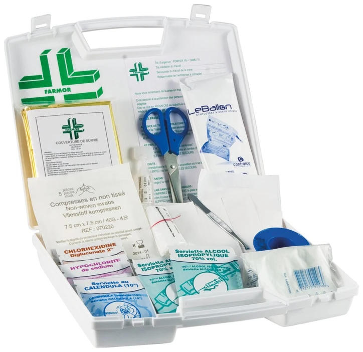 Valise de secours VÉHICULE 2 à 4 personnes