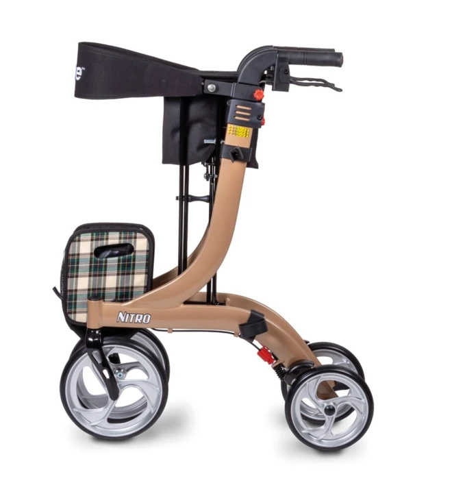 Rollator pliant 4 roues NITRO