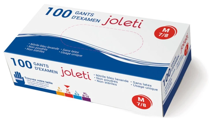 Gant d'examen nitrile JOLETI