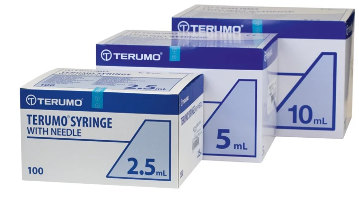 Seringue 3 pièces avec aiguille