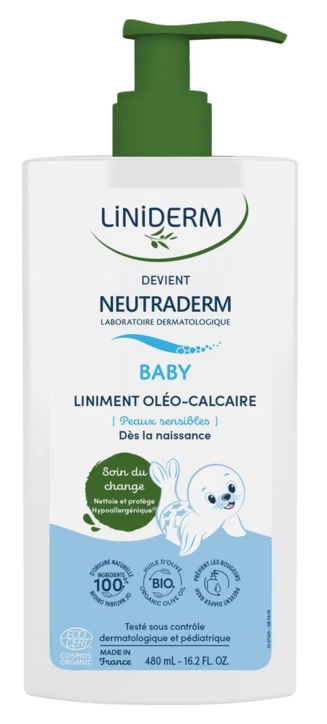 Liniment oléo-calcaire bio Neutraderm