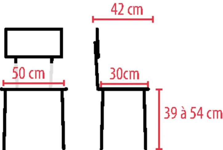 Siège de douche large QUATTRO