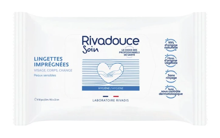 Lingette imprégnée RIVADOUCE