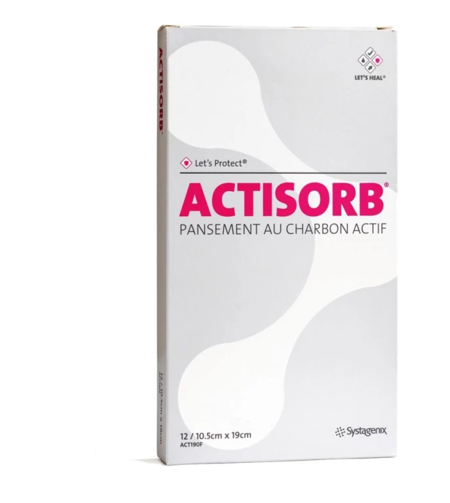 Pansement au charbon activé ACTISORB®