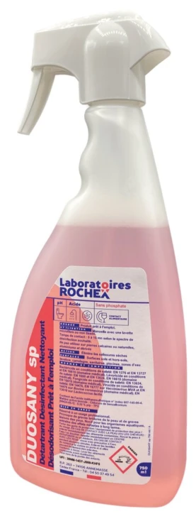 Détartrant désinfectant nettoyant DUOSANY sp