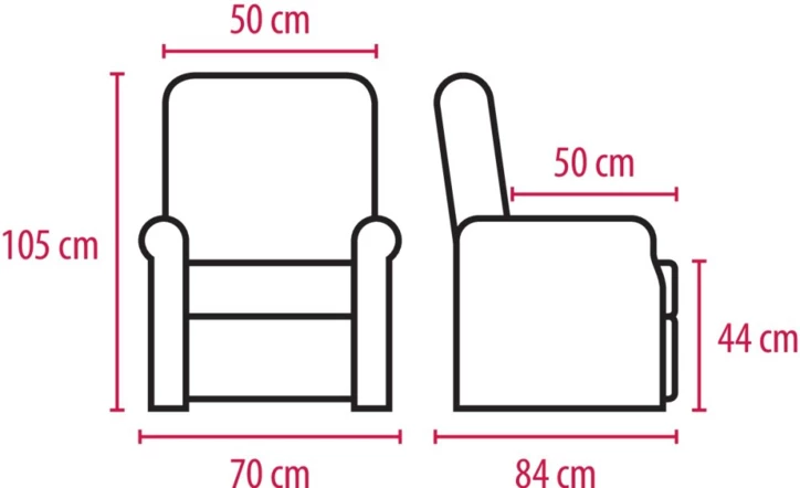 Fauteuil releveur JULES - 1 ou 2 moteurs