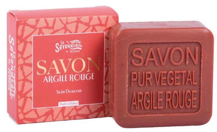 Savon à l'argile rouge