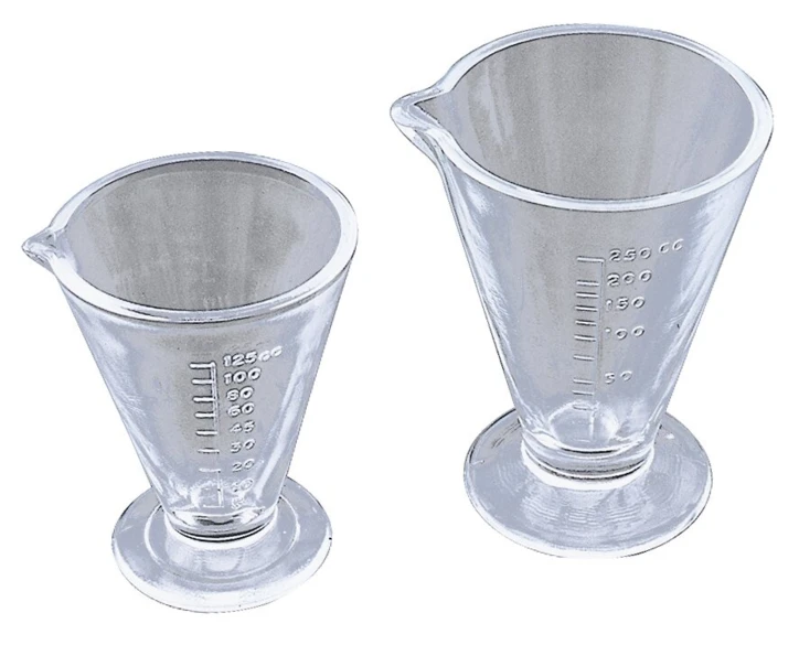 Verre à expérience gradué