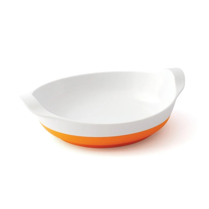 Assiette creuse anti-dérapante