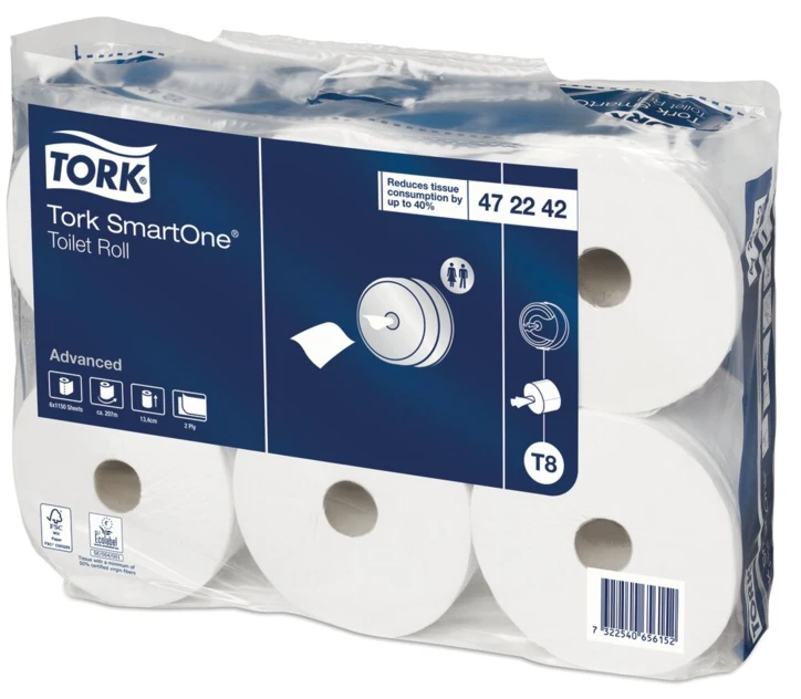 Papier toilette rouleau TORK SMARTONE®