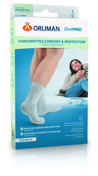 Chaussettes CONFORT ET PROTECTION RELAX Orliman FeetPAD®