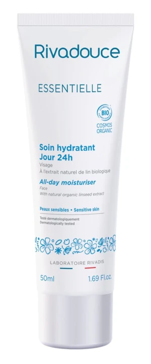 Soin hydratant jour 24h RIVADOUCE