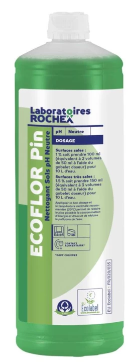 Nettoyant sols pH neutre ECOFLOR Pin
