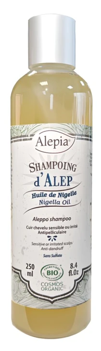 Shampoing d'Alep Aloe Vera à l'huile de Nigelle