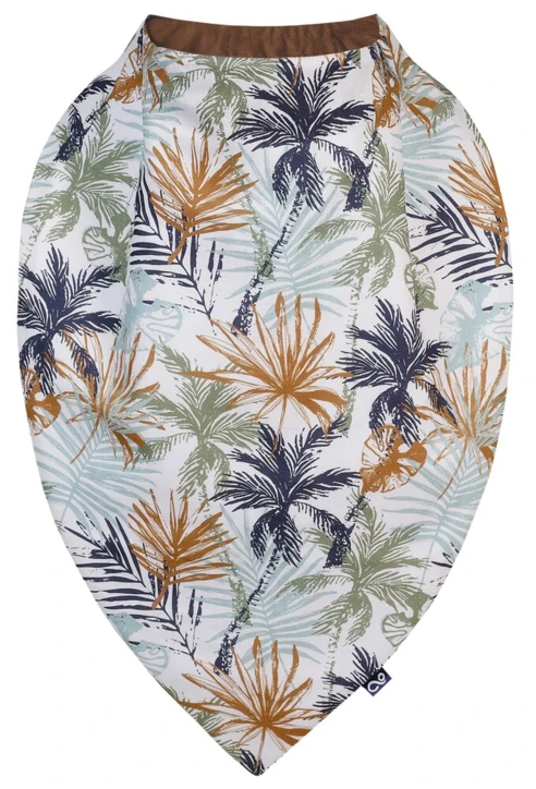 Bavoir-foulard en coton