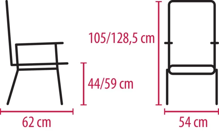 Fauteuil de repos fixe