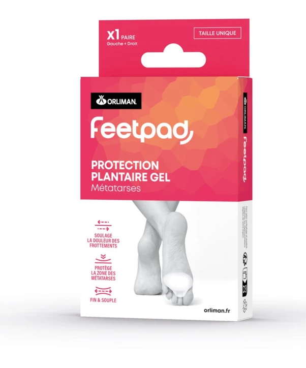Protecteur plantaire gel métatarses Orliman® FeetPAD