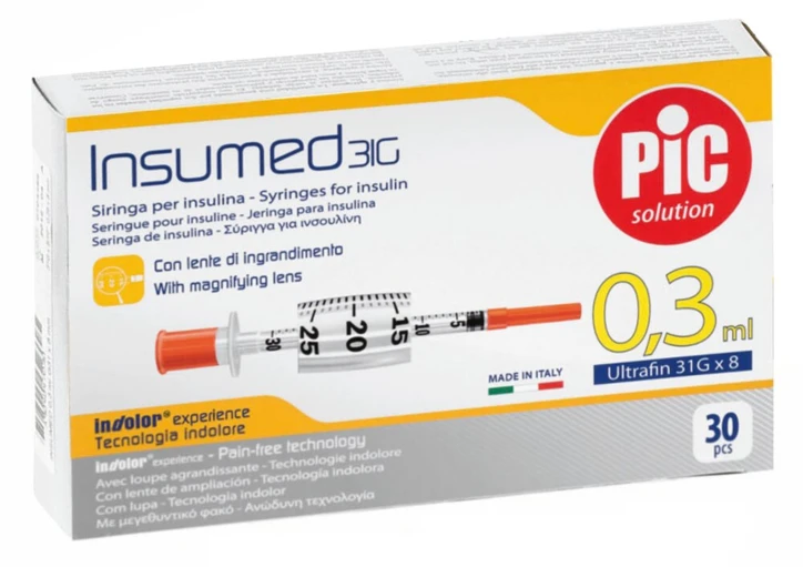 Seringue à insuline INSUMED