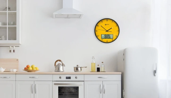 Horloge analogique avec écran numérique Viso 60
