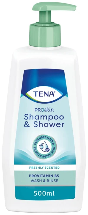 Shampoing/gel douche TENA Shampoo & Shower ProSkin