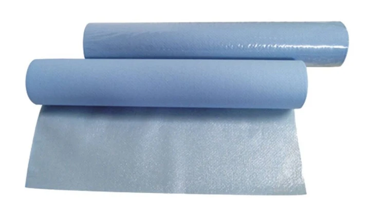Drap d'examen plastifié