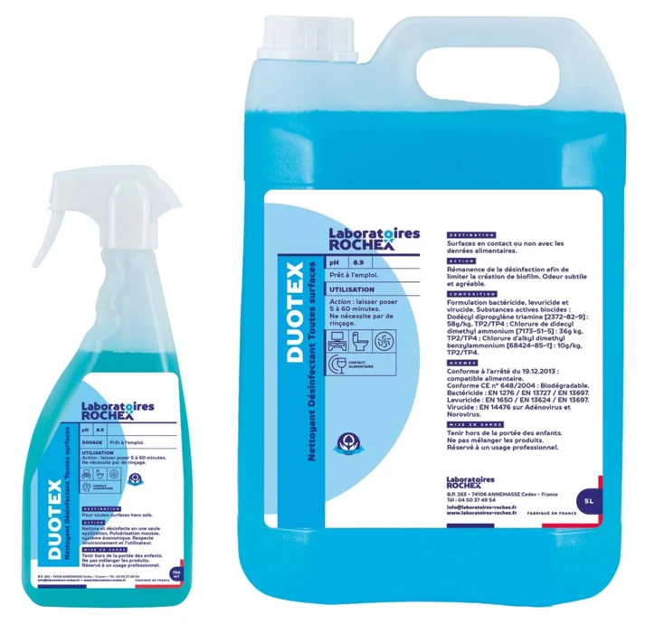 Nettoyant désinfectant DUOTEX