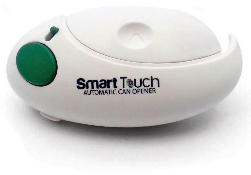 Ouvre-boîte électrique Culinare One Touch - Gris, Automatique, Piles AA (non Incluses), Ouverture Facile Et Sécurisée